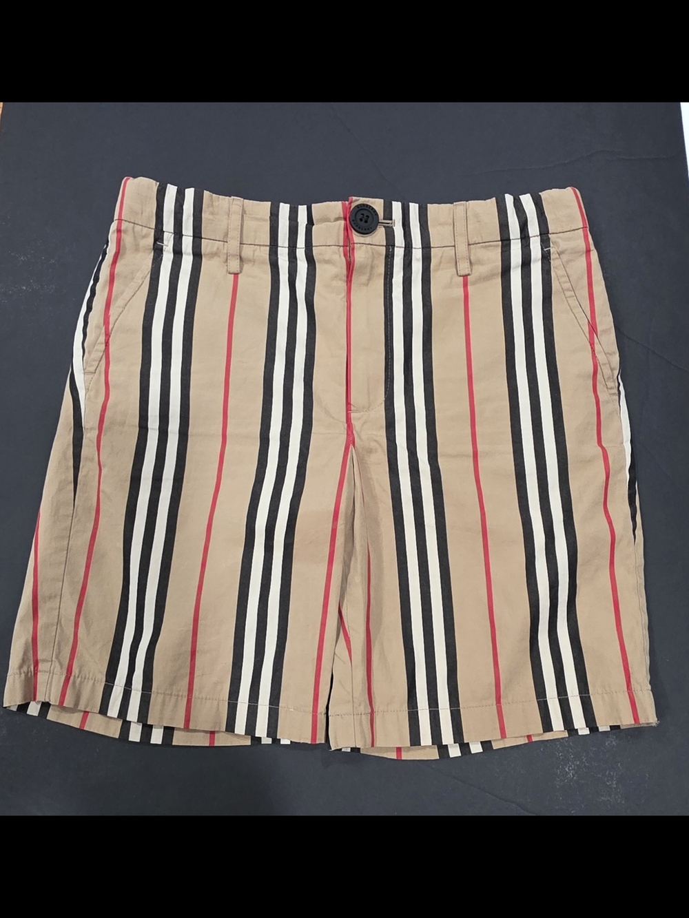 Classic Striped Boys Shorts Size 10